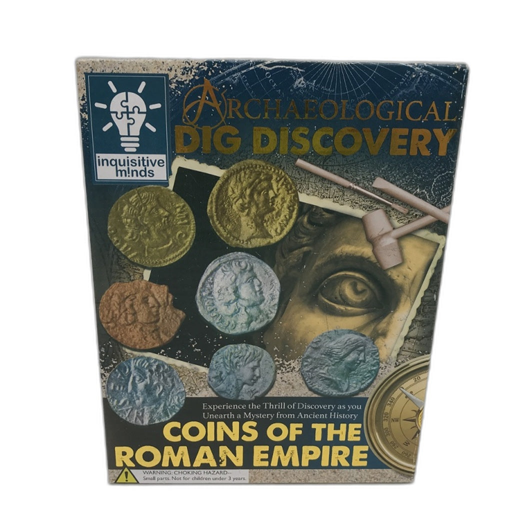 Inquisitive Minds Archaeological Dig Discovery Coins of The Roman Empire 3+ NEW