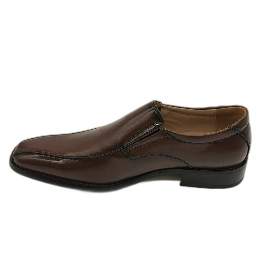 Boston Bros Benito-M Dark Brown Slip-On Dress Shoes Mens Size 45 NEW