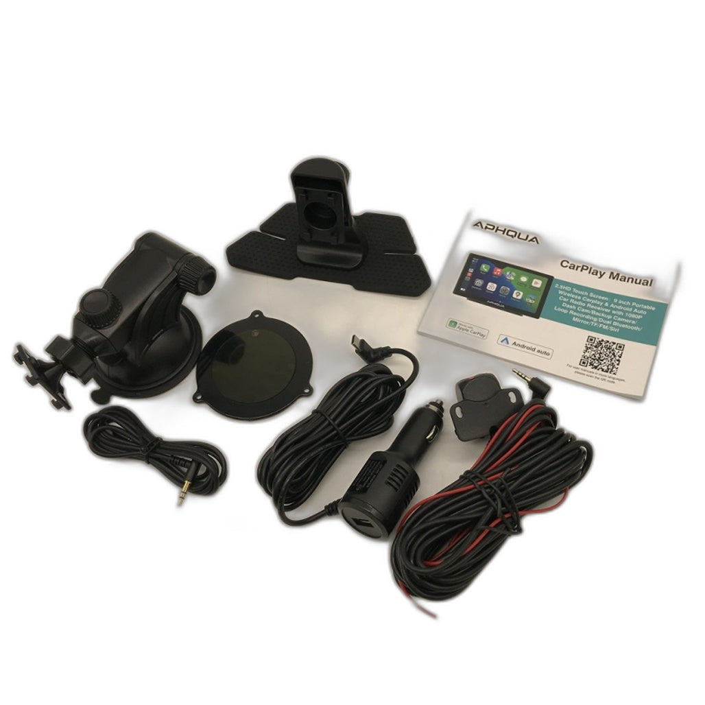 Aphqua HD Display 9 inch Touch Screen Carstereo&Android Auto NEW