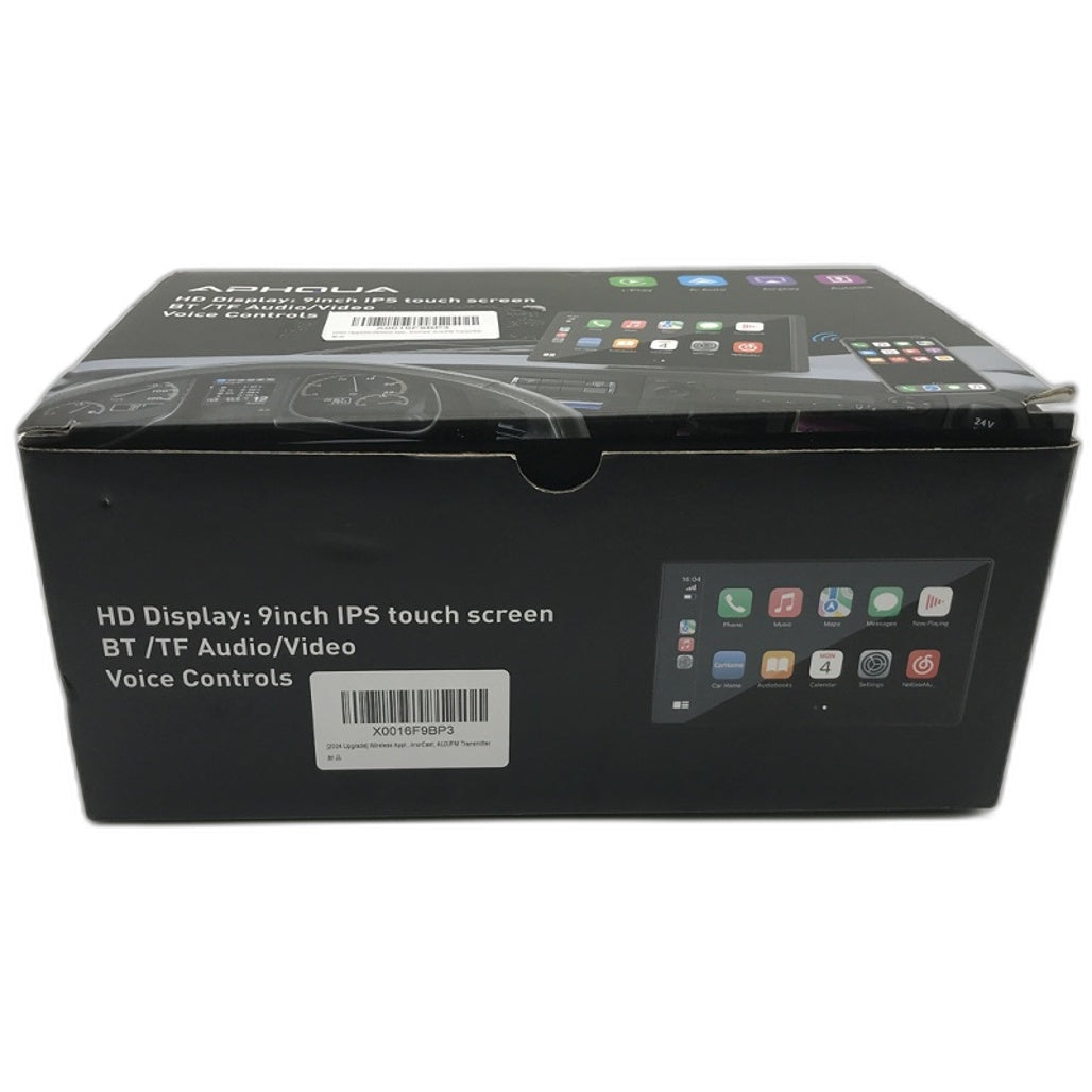 Aphqua HD Display 9 inch Touch Screen Carstereo&Android Auto NEW
