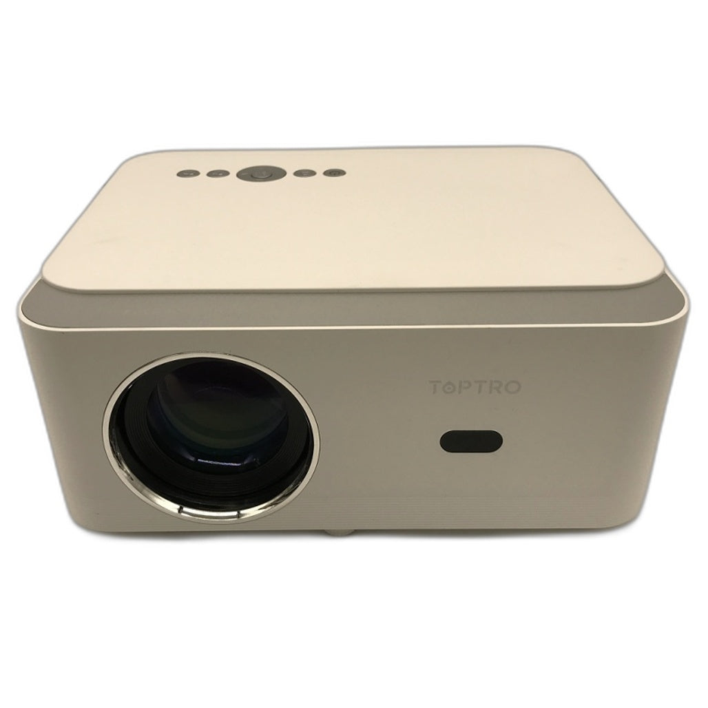 Toptro Multimedia X6 Home Smart White Projector Power 75W DEMO