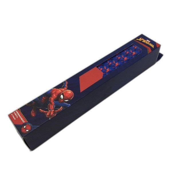 Marvel 2x Twin Pack Spiderman Permanent Vinyl Wraps 30.5 x 30.5cm NEW