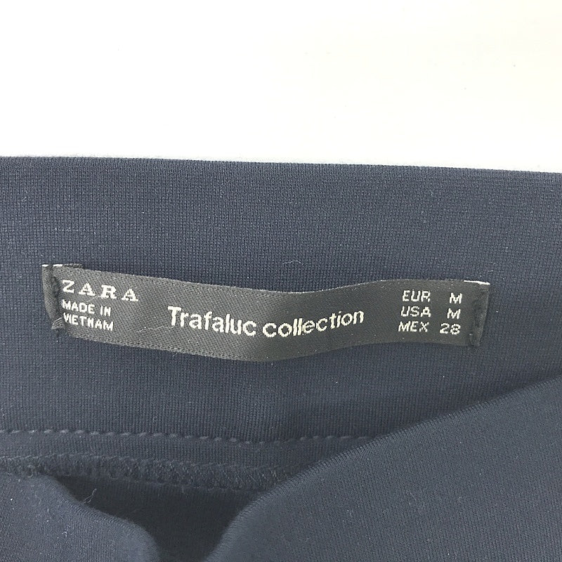 Zara Trafaluc Collection Navy Stretch Capri Style Legging Pants Ladies Size M