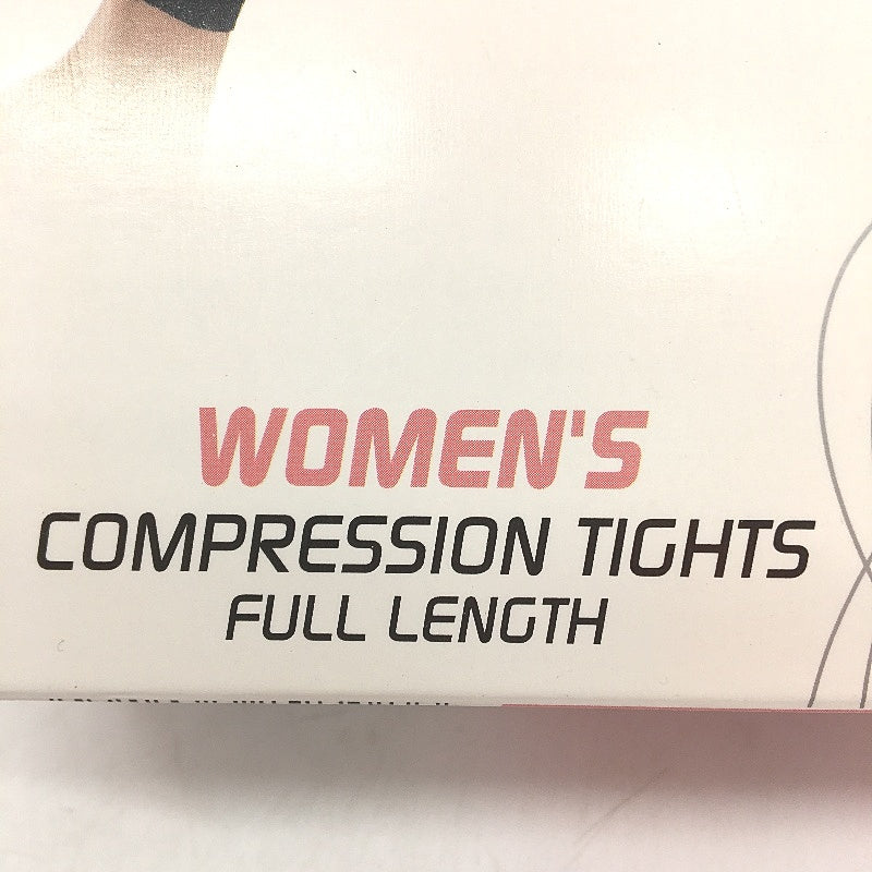 Crane Performance Compression Tights Full Length Black Ladies Size S NEW