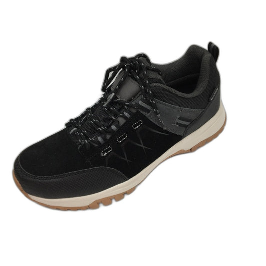 Crane Low Cut Sneaker Style Rubber Sole Black Hiking Shoes Mens Size 8 NEW