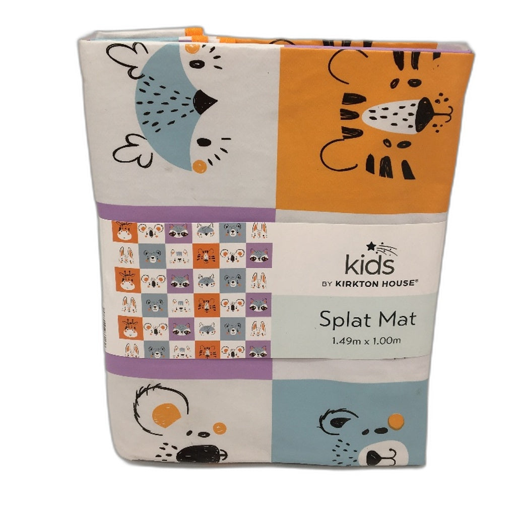 Kids by Kirkton House Animal Themed Splat Mat & 0-2Yrs Toothbrushes NEW