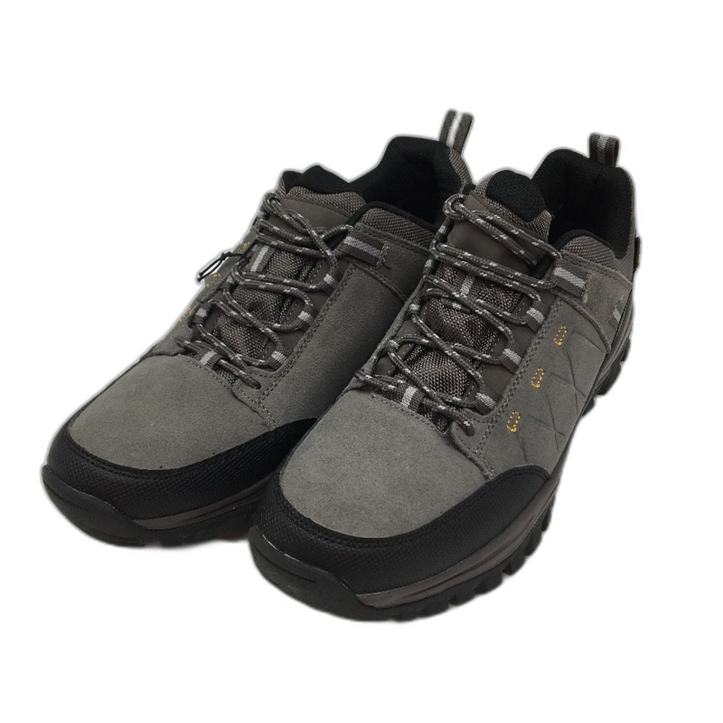 Crane Low Cut Sneaker Style Hiking Shoes Grey & Black Mens Size 10 NEW