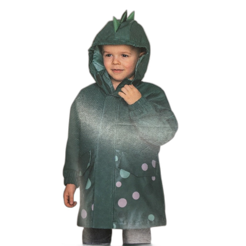 Lily & Dan Childrens 'The Remix' PJ Set & Green Hooded Raincoat Boys Size 4 NEW