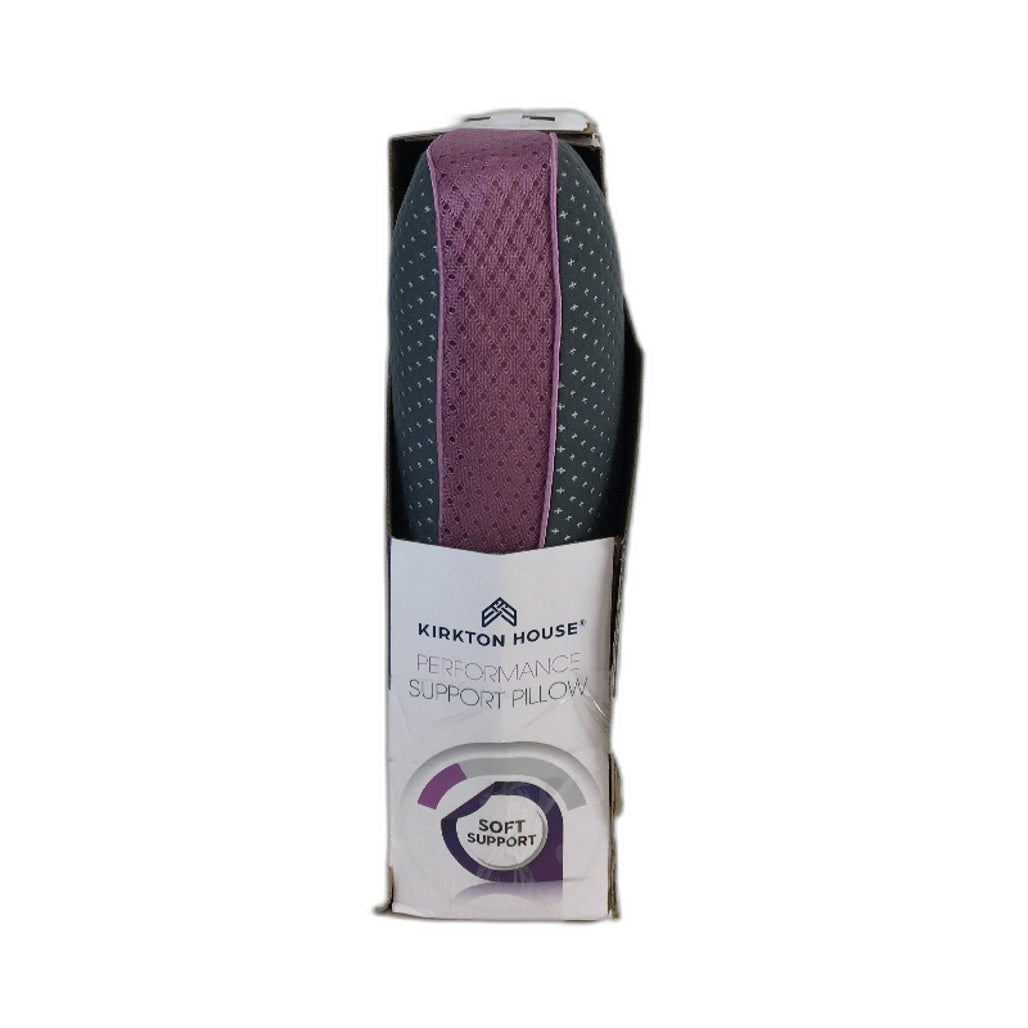 Kirkton House Front Sleeper Performance SOFT Support Pillow Grey NEW
