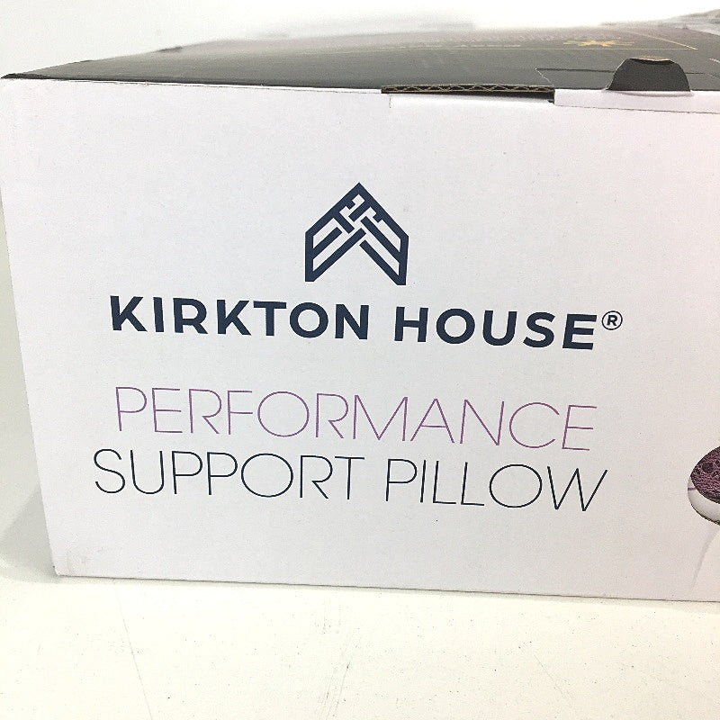 Kirkton House Front Sleeper Performance SOFT Support Pillow Grey NEW