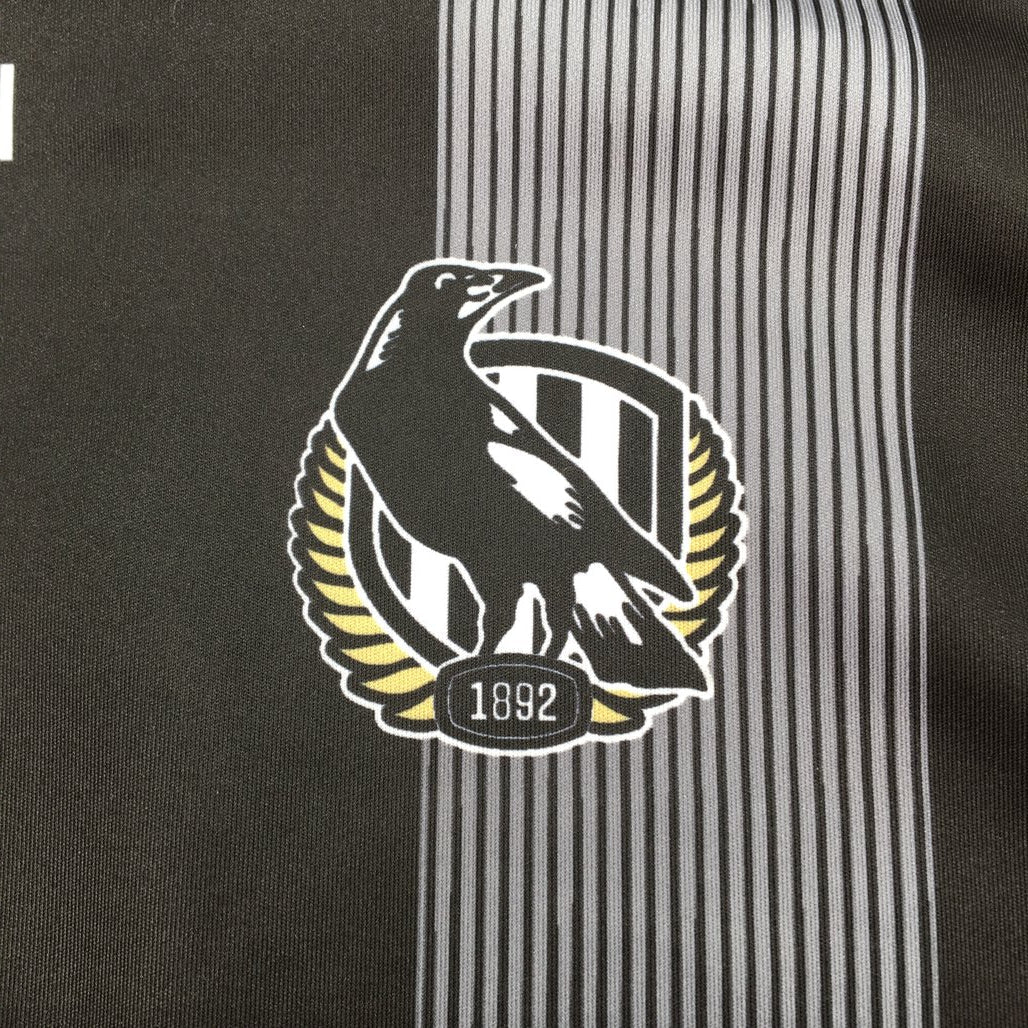 AFL x Cotton On Collingwood Magpies Striped Guernsey Ladies Size 2XL NEW