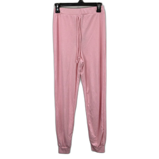 Boohoo Lightweight Relaxed Casual Baby Pink Joggers Ladies Size UK 8 NEW