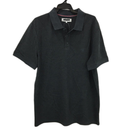 Jeanswest Dark Grey Cotton Blend Collared Polo Shirt Mens Size L NEW