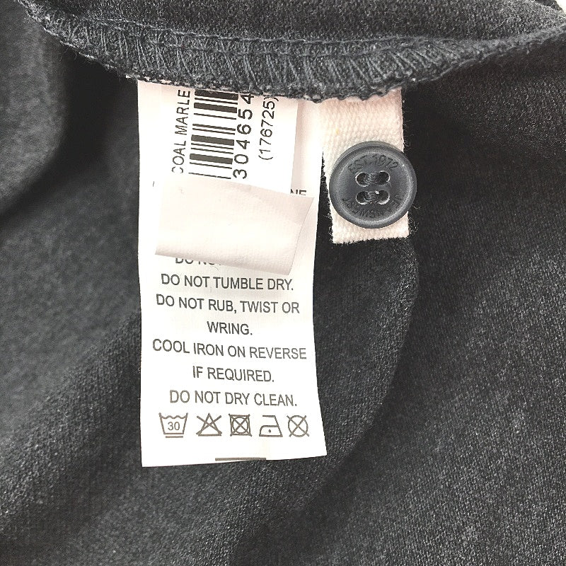 Jeanswest Dark Grey Cotton Blend Collared Polo Shirt Mens Size L NEW