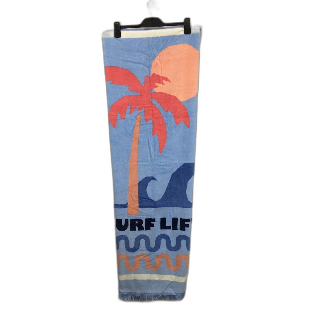 Target 2 Pack Cotton Colourful Printed Fringed Summer Beach Towels NEW