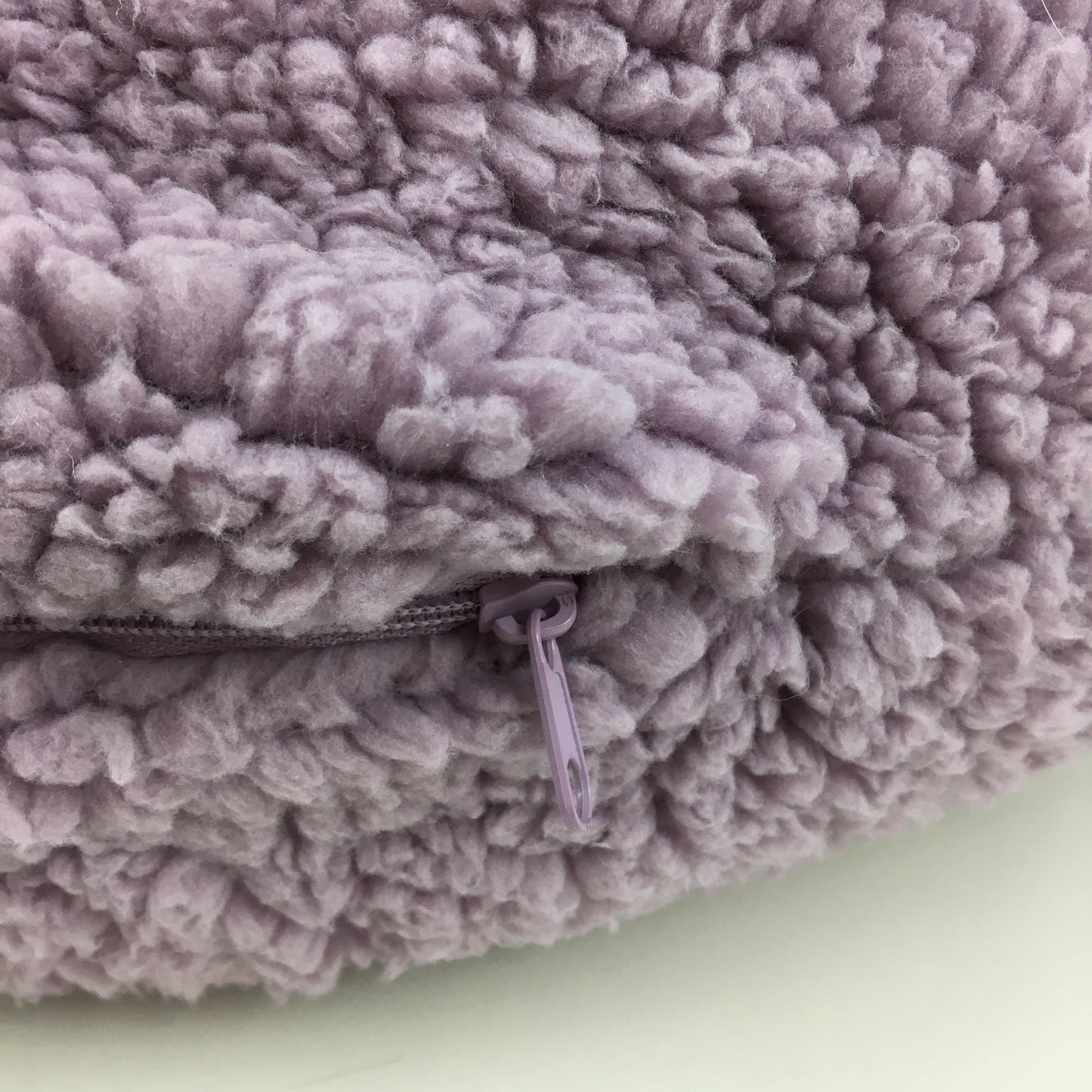 Kirkton House Super Soft Snuggly Purple Sherpa Body Pillow NEW