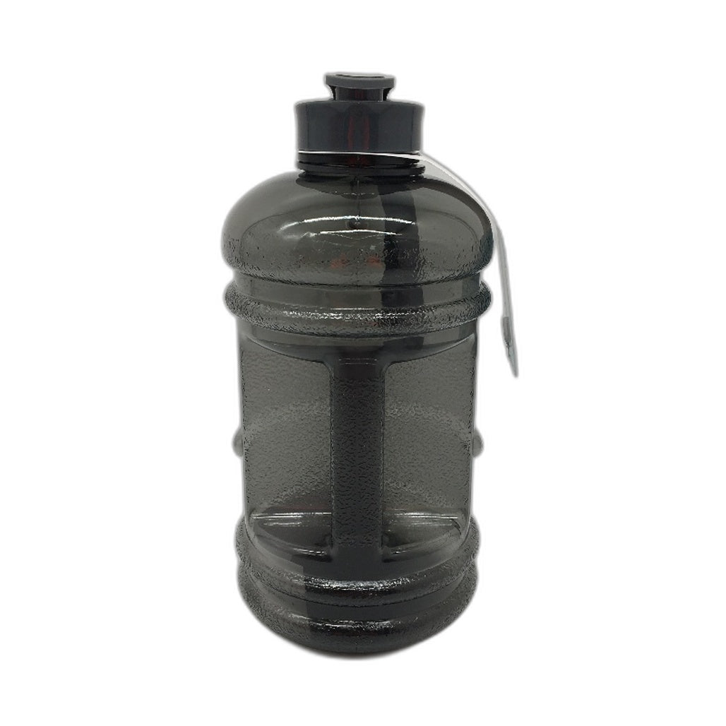 Studymate Grey Charcoal Clear Chug Drink Bottle 2L Capacity BPA Free NEW