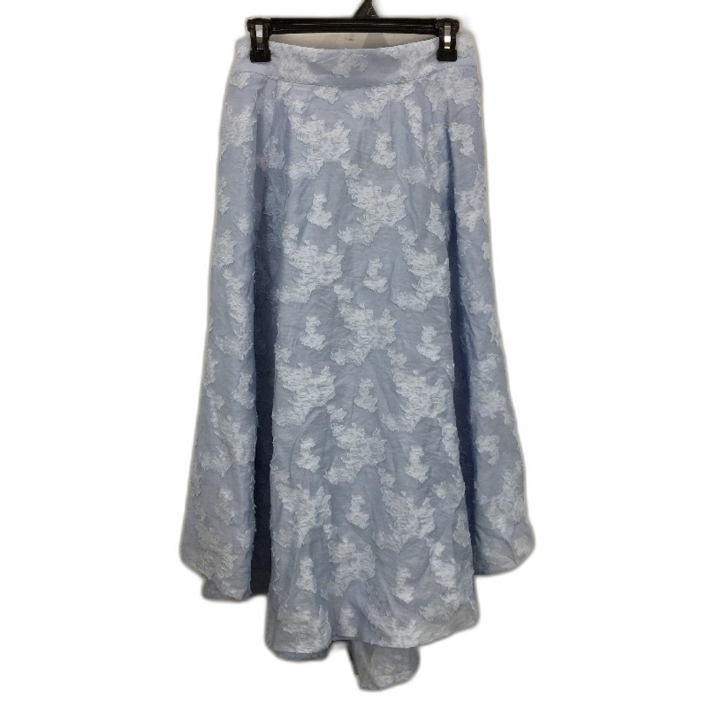 Elegant Portmans Full Swing Organza Skirt - Light Blue Belted Ladies AU 12 NEW
