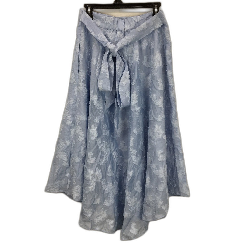 Elegant Portmans Full Swing Organza Skirt - Light Blue Belted Ladies AU 12 NEW