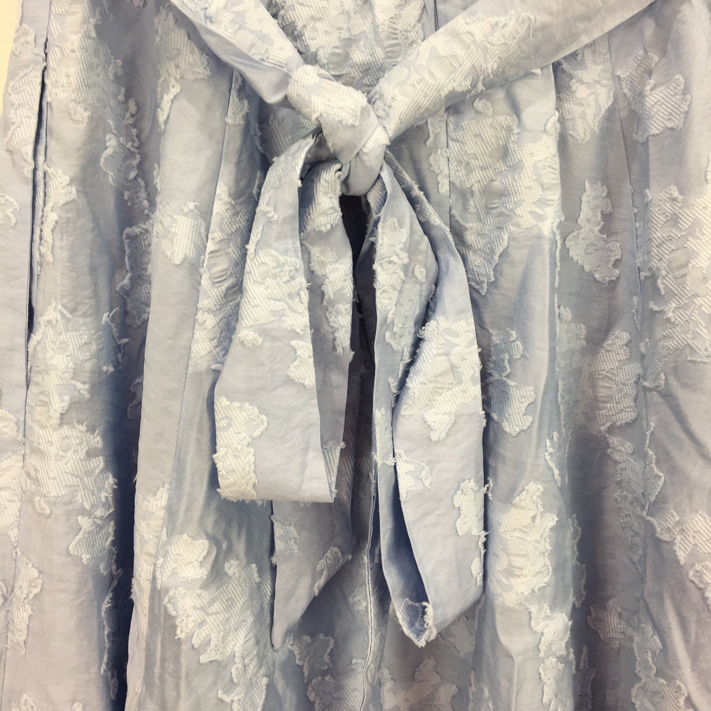Elegant Portmans Full Swing Organza Skirt - Light Blue Belted Ladies AU 12 NEW