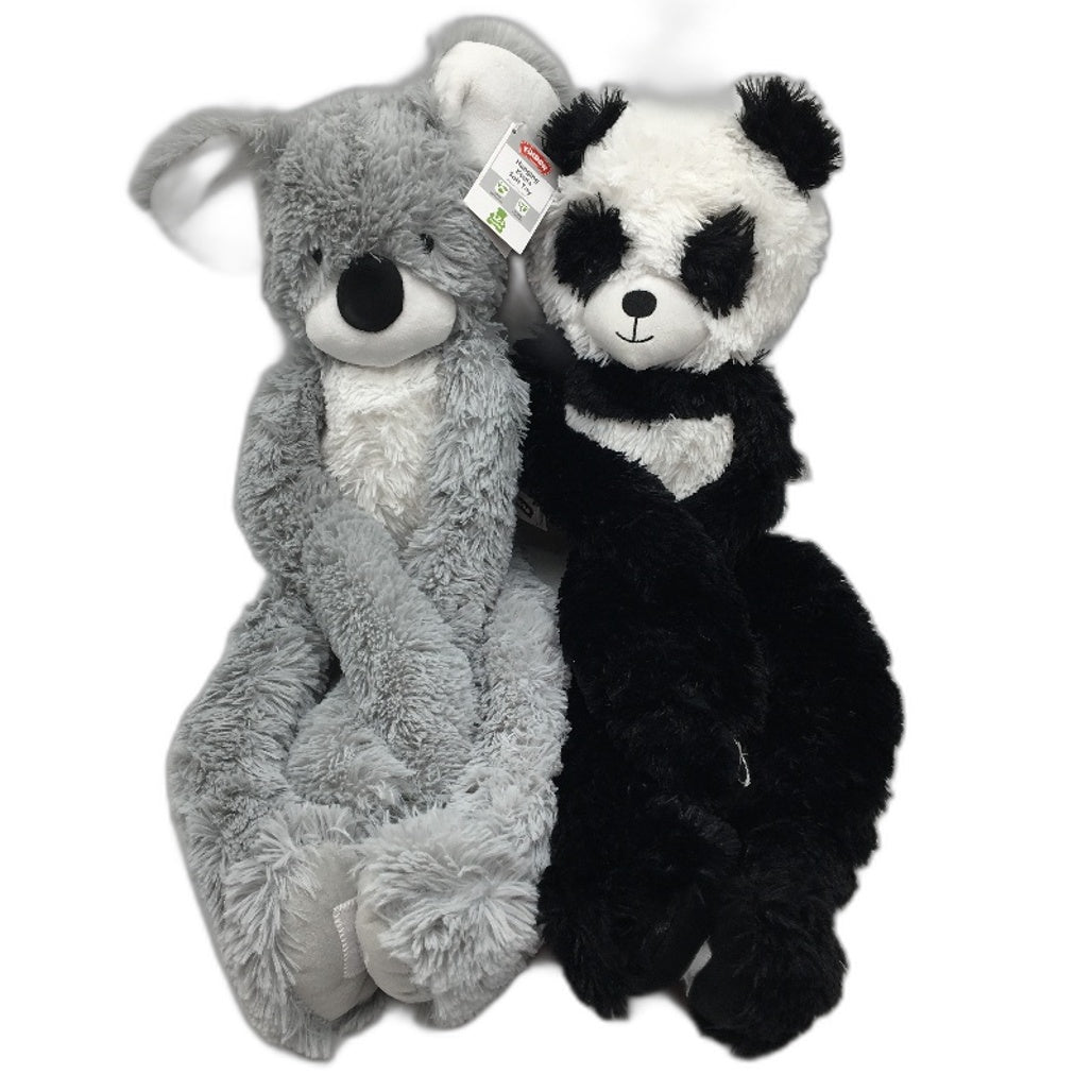 Findon Soft Plush Koala & Panda Bear Long Hanging Toys Ages 12 Months NEW