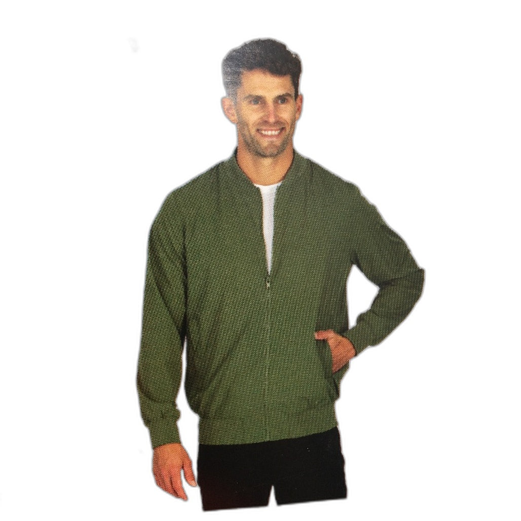 Westbay Olive Green Zip Up Bomber Style Jacket Mens NEW