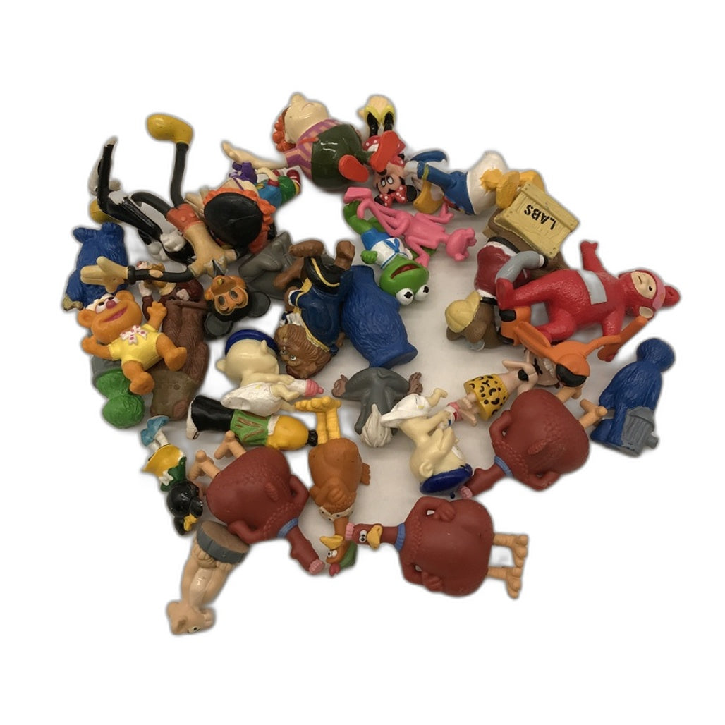 Mixed Small Collectable Figurine Characters Rugrats, Sesame Street, Disney &More