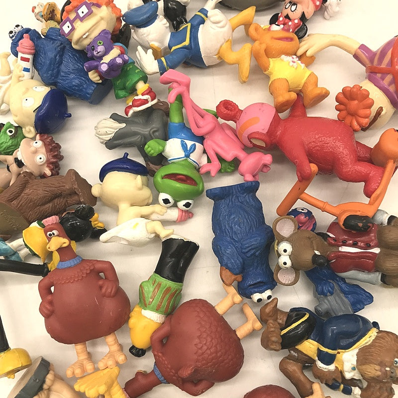 Mixed Small Collectable Figurine Characters Rugrats, Sesame Street, Disney &More