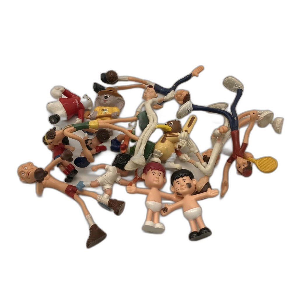 Mixed Small Collectable Figurine Sport Themed Random Characters