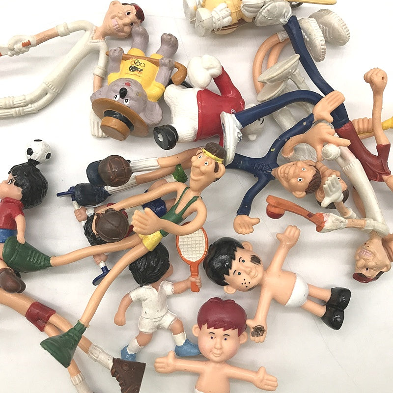 Mixed Small Collectable Figurine Sport Themed Random Characters