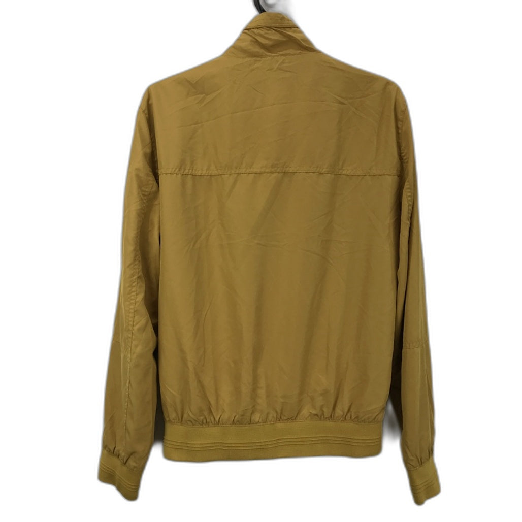 Zara Mustard Yellow Zip-Up Varsity Jacket Ladies Size US Small Preowned