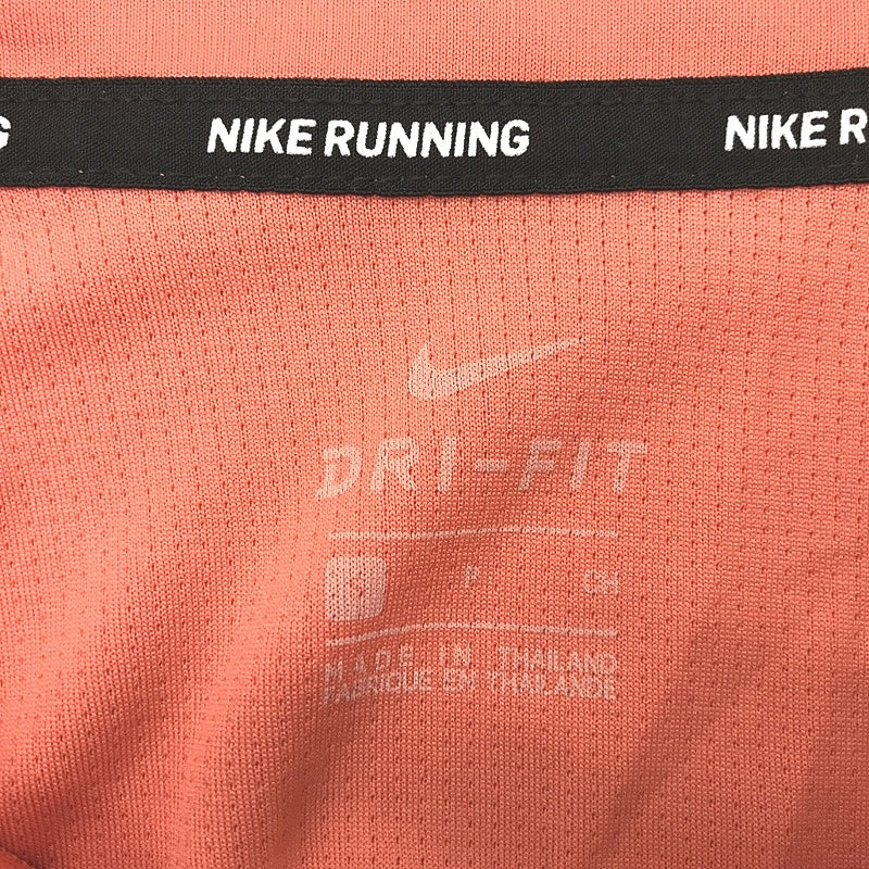 Nike Coral Pink Dri-Fit Thin Quarter Zip Training L-Sleeve Ladies Sz S Preowned