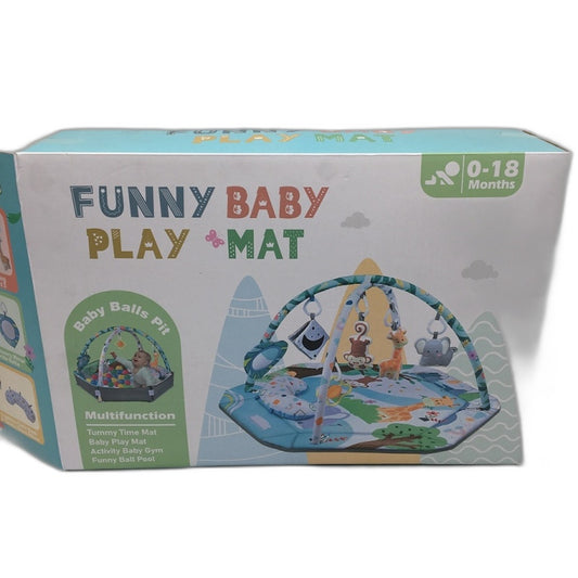 Jyu Smile All-Round Development Funny Baby Play Mat & Ball Pit with Toys NEW