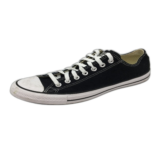 Converse All Star Chuck Taylor Black Low Basketball Sneakers Unisex Size M10 L12