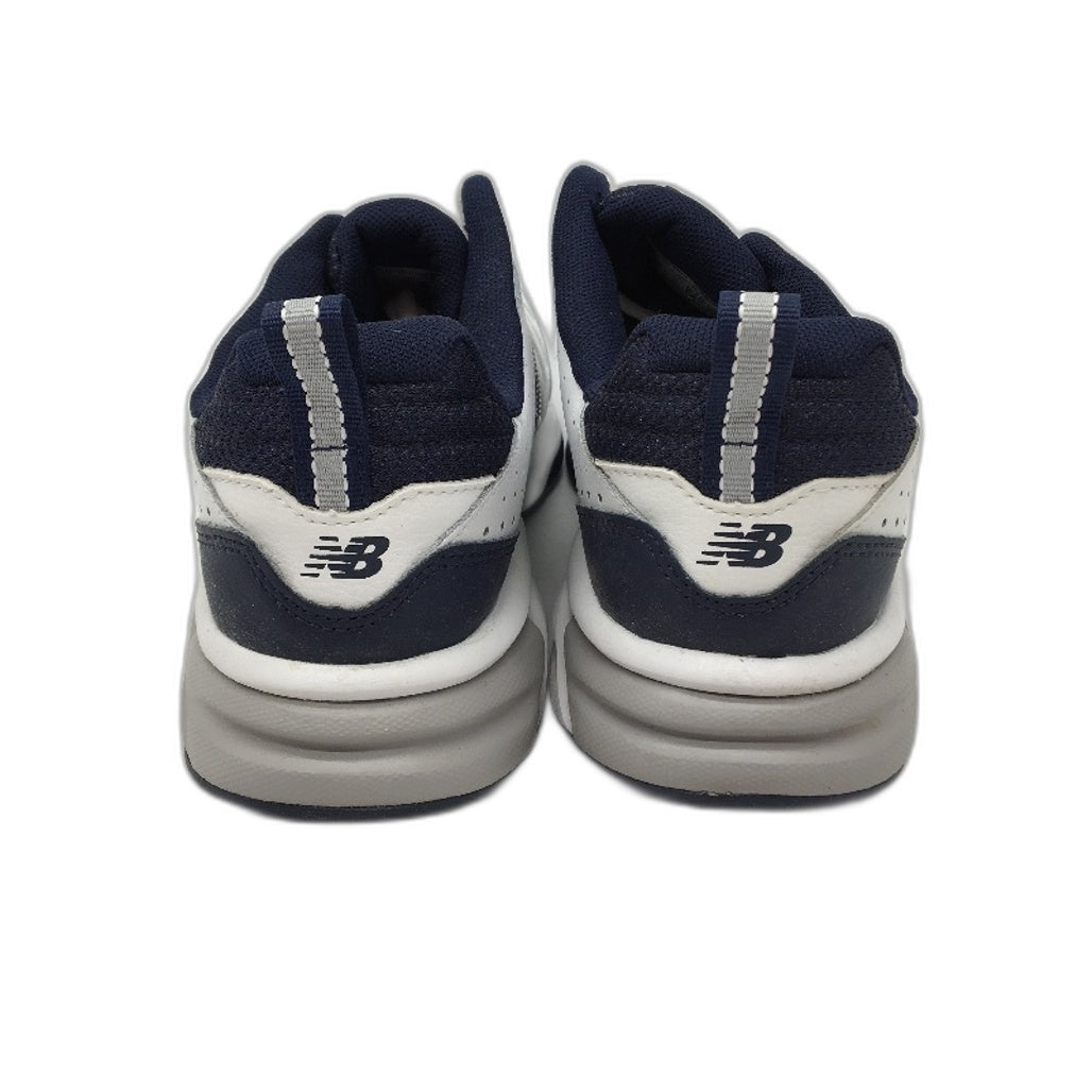 New Balance 624WN5 White Navy Leather WIDE Training Shoes Mens NEW