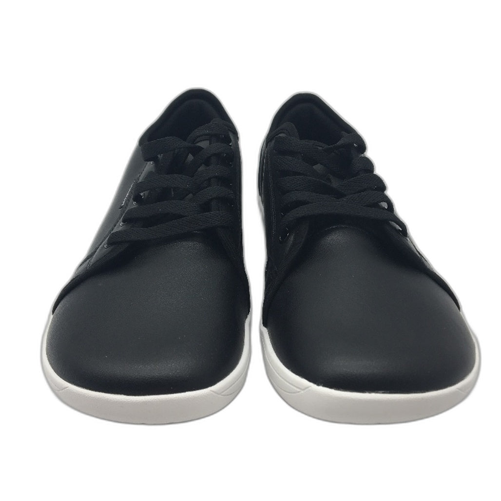 Hobibear Wide Minimalist Black&White Leather Zero Drop Shoes Unisex Sz EU 43 NEW