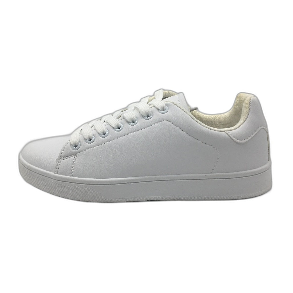 Hawkwell Minimalist Pure White Casual Fashion Sneakers Mens Size US 8 NEW