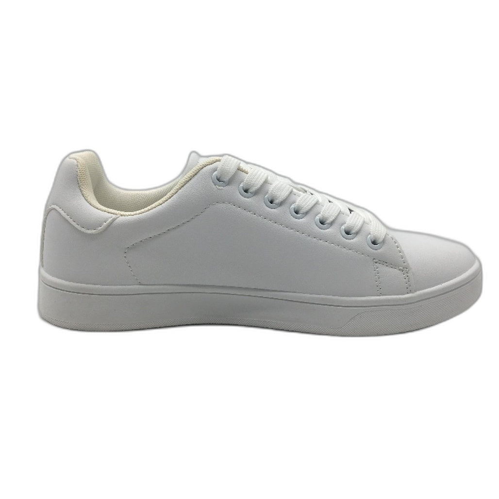 Hawkwell Minimalist Pure White Casual Fashion Sneakers Mens Size US 8 NEW