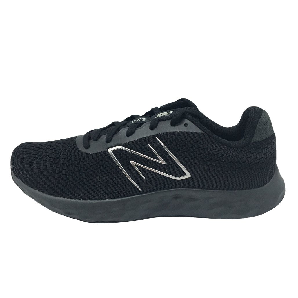 New Balance 520v8 Black Mesh Running Shoes Mens Size US Medium 8 Half NEW