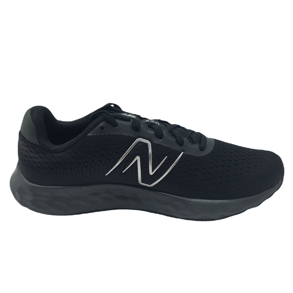 New Balance 520v8 Black Mesh Running Shoes Mens Size US Medium 8 Half NEW