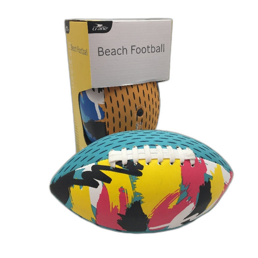 2 Pack Crane Soft Durable Lightweight Footballs for Beach, Backyard, Pool & More