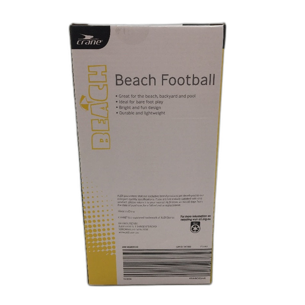 2 Pack Crane Soft Durable Lightweight Footballs for Beach, Backyard, Pool & More