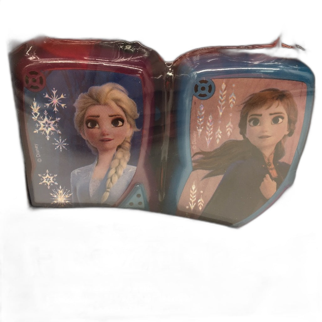 Frozen Walkie Talkie & 8 Image Slideshow Projector Torch Combo Set Ages 5+ NEW