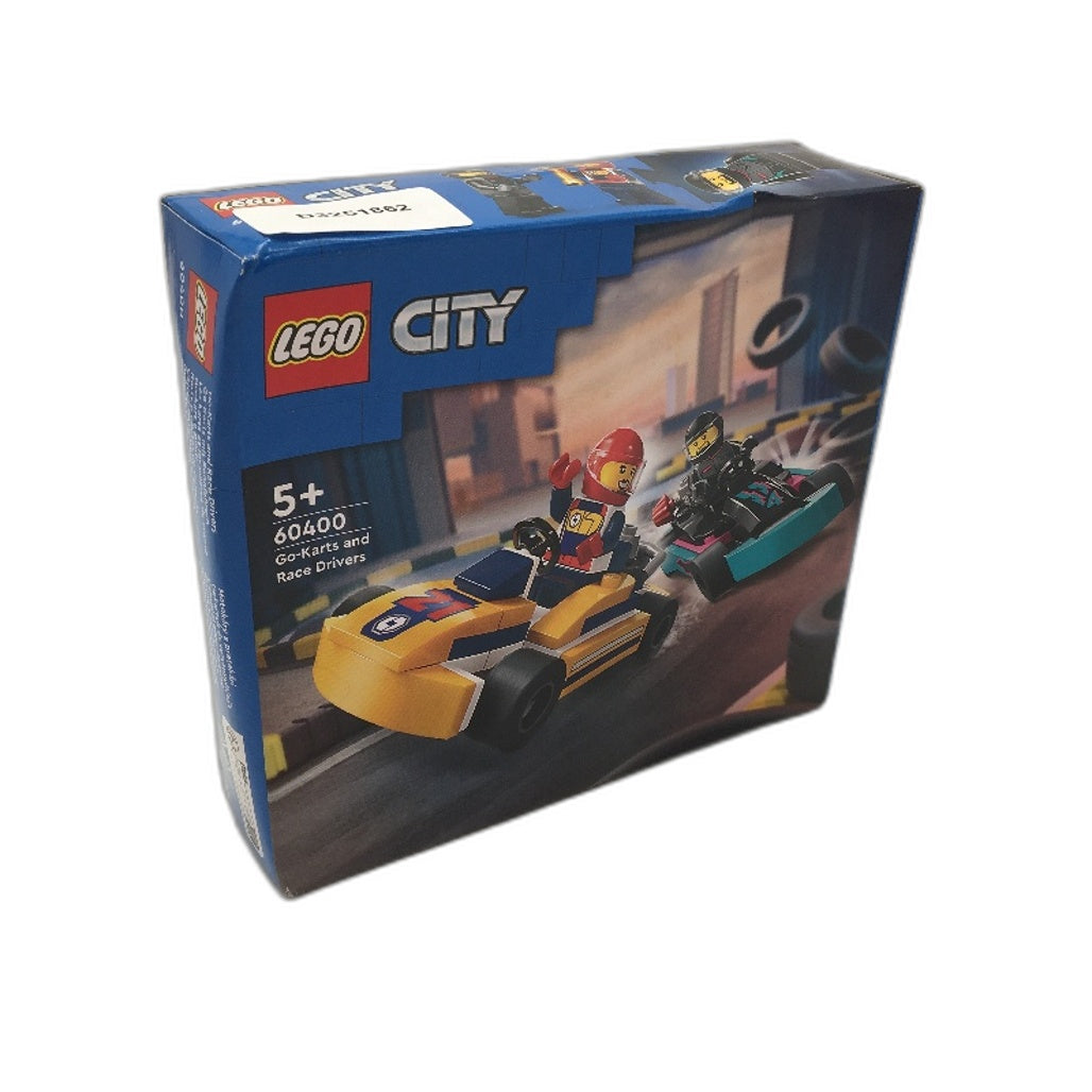 LEGO City Great Vehicles Go Karts and Race Drivers 60400 for Ages 5 plus