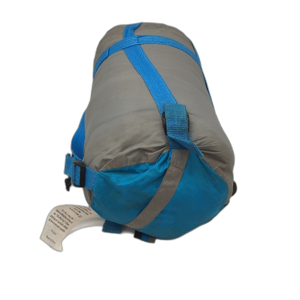 Adventuridge Water Repellent Lightweight Blue Duck Down Sleeping Bag Size Large