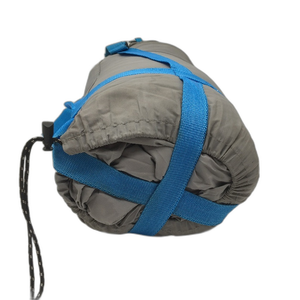 Adventuridge Water Repellent Lightweight Blue Duck Down Sleeping Bag Size Large