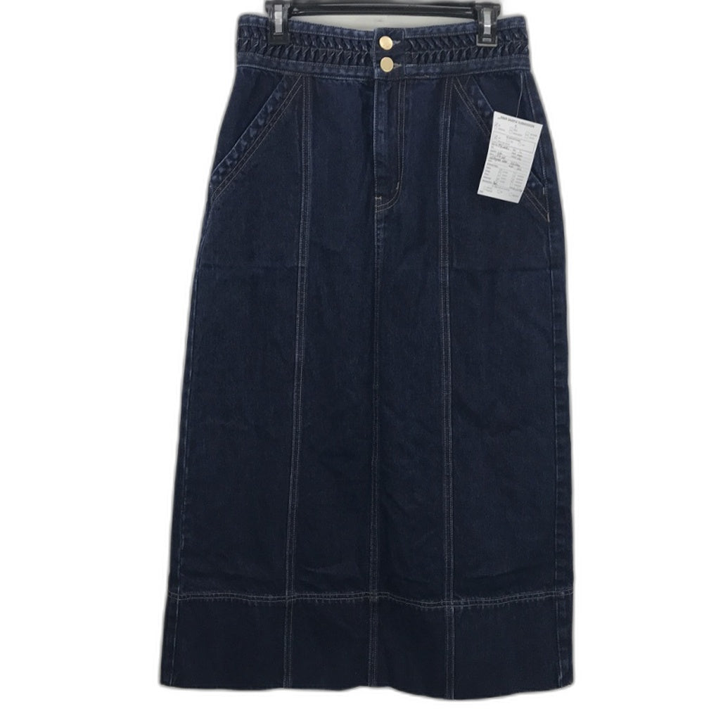 Piper Dark Wash Dark Blue Denim Skirt Myer Sample Ladies Size 10 NEW