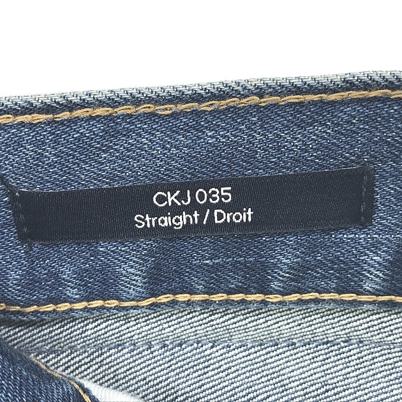 Calvin Klein CKJ 035 Straight Droit Denim Jeans Mens Size 33