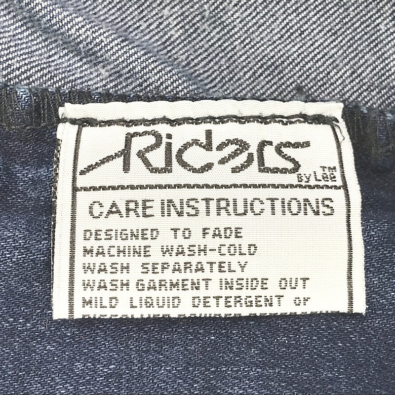 Riders by Lee Slim & Narrow Blue Designed to Fade Denim Jeans Mens Size 32 DEMO