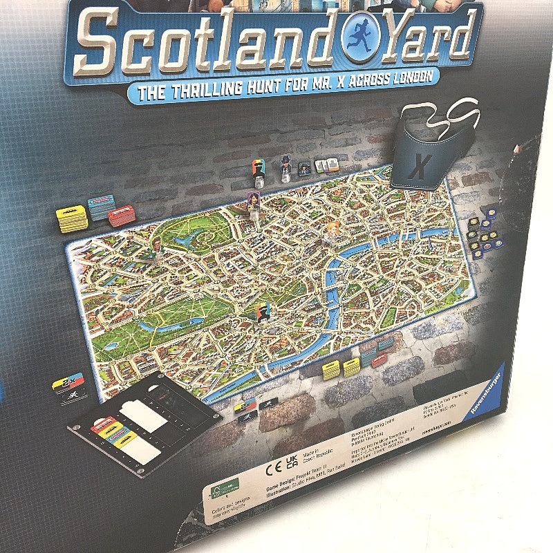 Scotland Yard On The Hunt for Mr X Thrilling Board Game Ages 8 & Up NEW